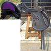 Kožené Drezurní Jednolité Sedlo s Vyměnitelnými Komorami – Elegantní Design Zadní Části