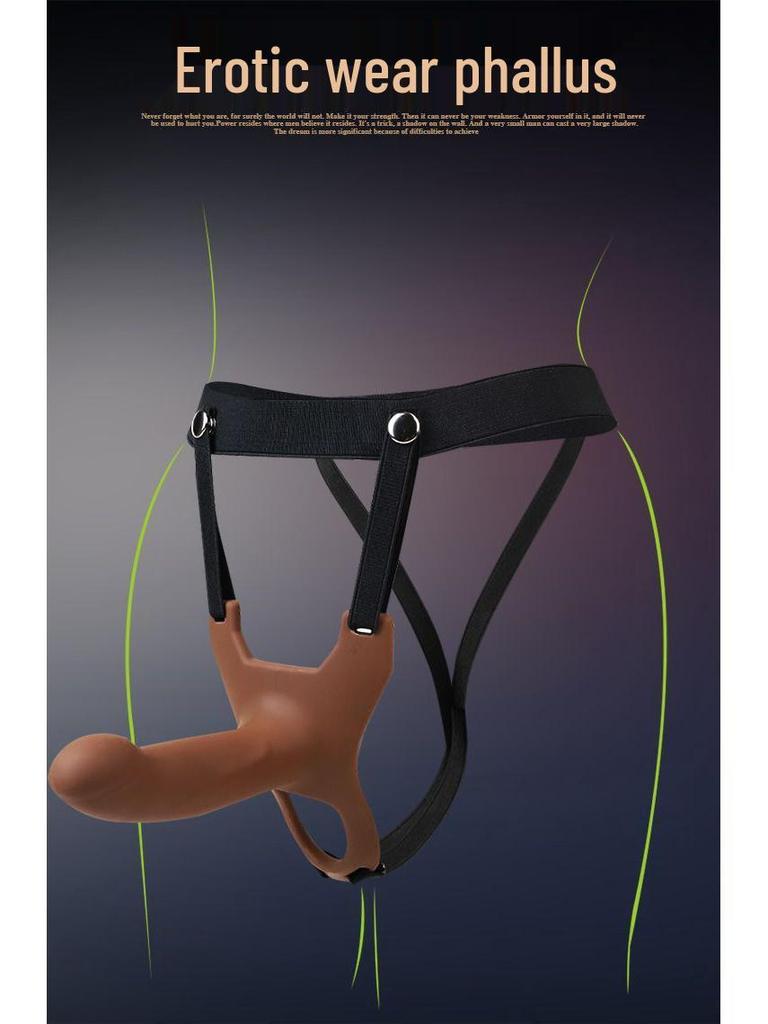 Jiuaiai Wearable Silicone Dildo Pants - Cross-Dressing and Masturbation Toy