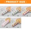 Trendy Nail Practice Stands With Popular Snowflake Waves Patterns In Highly Transparency Acrylic for Nail Artists