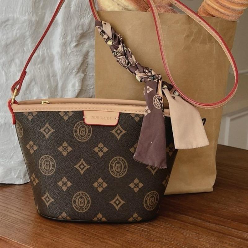 Printed Bag, Adjustable Shoulder Strap, Suitable for Women To Use As A Double-shoulder Bag.