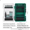 Strong Magnetic Screwdriver Bit Set Alloy Steel Anti-Slip Cross Slotted For Driver Drills Power Tools Drill Bits