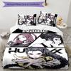 3pcs KPop Demon Hunters12 Cover Set - Personalized Name, HD Printed Bedding with 1 Cover and 2 Pillowcases - Perfect for Home Decor, Easy Care