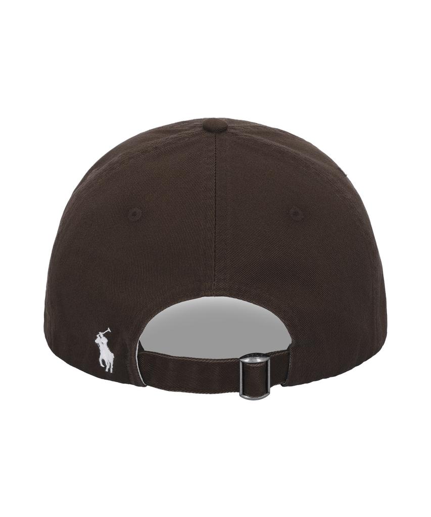 POLO RALPH LAUREN Crest Embroidered Twill Ball Cap - Dark Brown