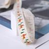 Elk Christmas Ribbon Letter Party Webbing Material Fashion Christmas Tree Decor  Cake Box Decor