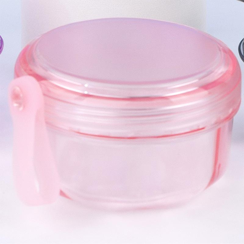 Large Capacity Denture Cleaning and Storage Box with Food Grade Retainer Soaking and Drain Feature