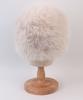 Yunibeosyeolkemiseuteuli Eskimo Fur Ivory Bucket Hat