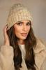 Women' Winter Hat Natural Color Kamea-Hasu