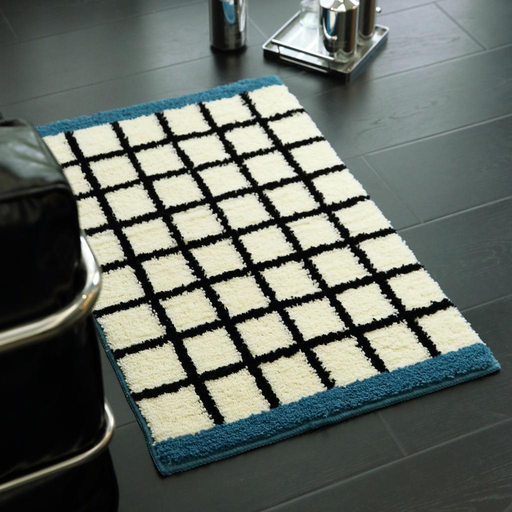 Maillard Zhongguge Bathroom Floor Mat Strong Absorbent Long Non-slip Mat Bathroom Floor Mat Bedroom Bedside Blanket Flocking