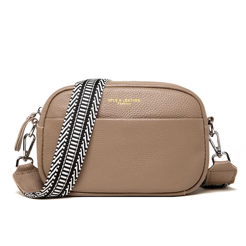 Women's leather crossbody bags high quality luxury genuine leather female messenger bag women's bags