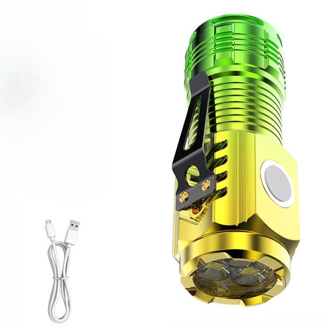 Long Lasting Rechargeable Lamps Work Light Mini Led Flashlight High Power Rechargeable Flashlights Searchlight Torch Lamp Lights