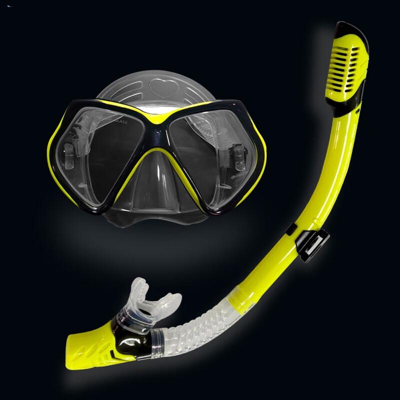 Norman Silicone Diving Mask & Snorkel Set