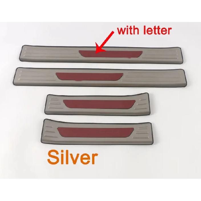 External Door Sill Scuff Plate Cover for Mitsubishi Outlander   2024+ Threshold Strip Pedal Frame Accessories Stickers