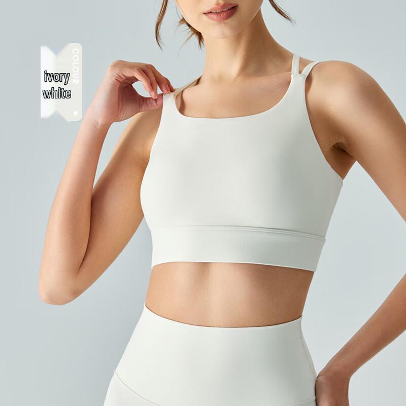 OEING Тонкий ремешок Фиксированная чашка Спортивный бюстгальтер M