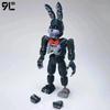 Dummy 13 Lucky 13 Bear Action Figure 9L3D Anime Movable Joint Model Horror Game Collectible Desktop Decoration Stress Relief Toy