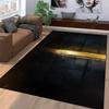 Mysterious Adventure Rug with Doorway Silhouettes Suitable for use as an anti-slip game mat for living room and bedroom sofas