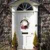 Vine Wreath 10.24Inch Spring Wreath for Front Door Hallway Garden Farmhouses X3UC