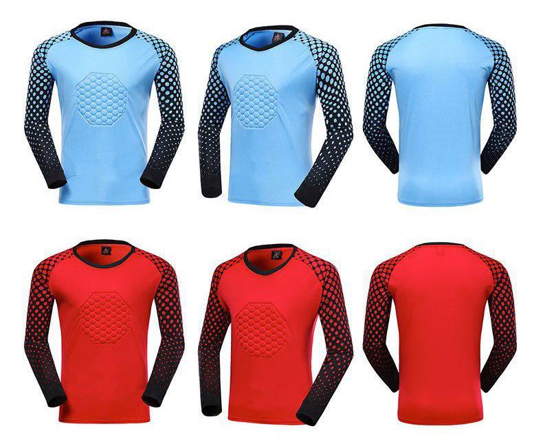 Adult & Children's Long Sleeve Goalkeeper Jersey Set - Match & Training Gear
