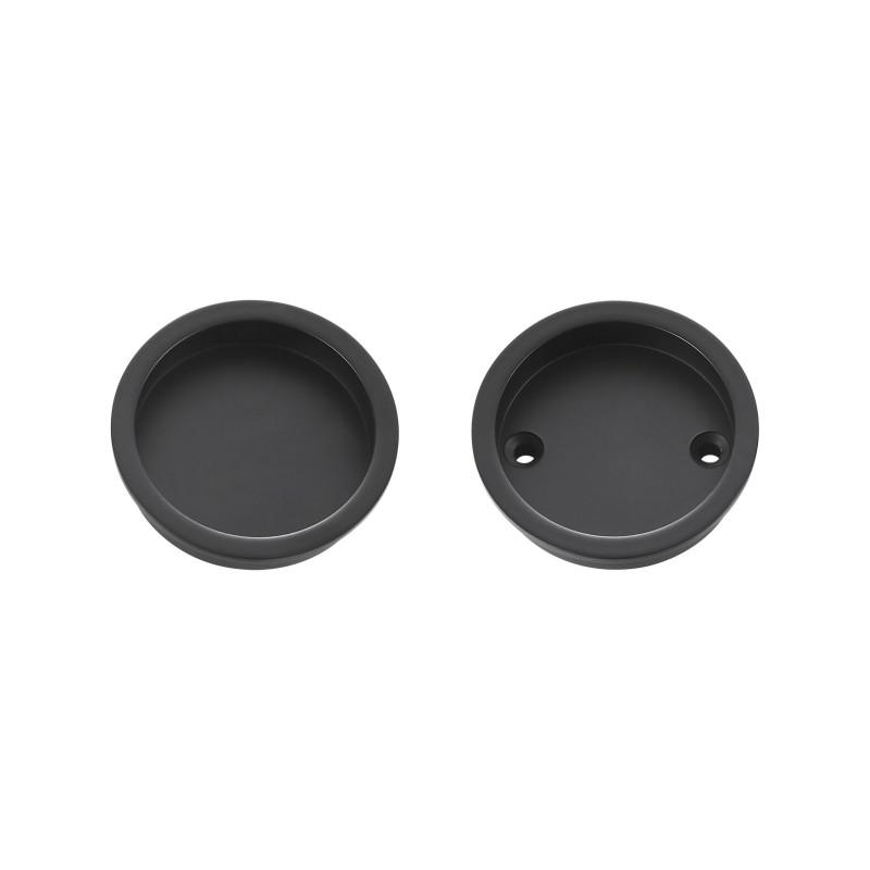 Dooroom Brass Sliding Door Handle Door Lock Set Kitchen Bathroom Wood Door Modern Inlaid Super Thin Shiny PVD Gold Matt Black