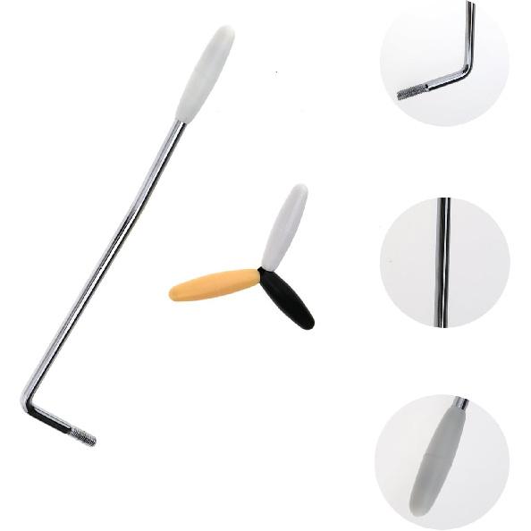 0.2 Inch Thread Tremolo Arm Whammy Bar for MIM Strat Stratocaster Electric Guitar Chrome