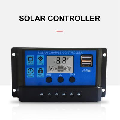 Regolatore di carica solare 60A Display LED di identificazione automatica 12V/24V Carica batteria solare PWM