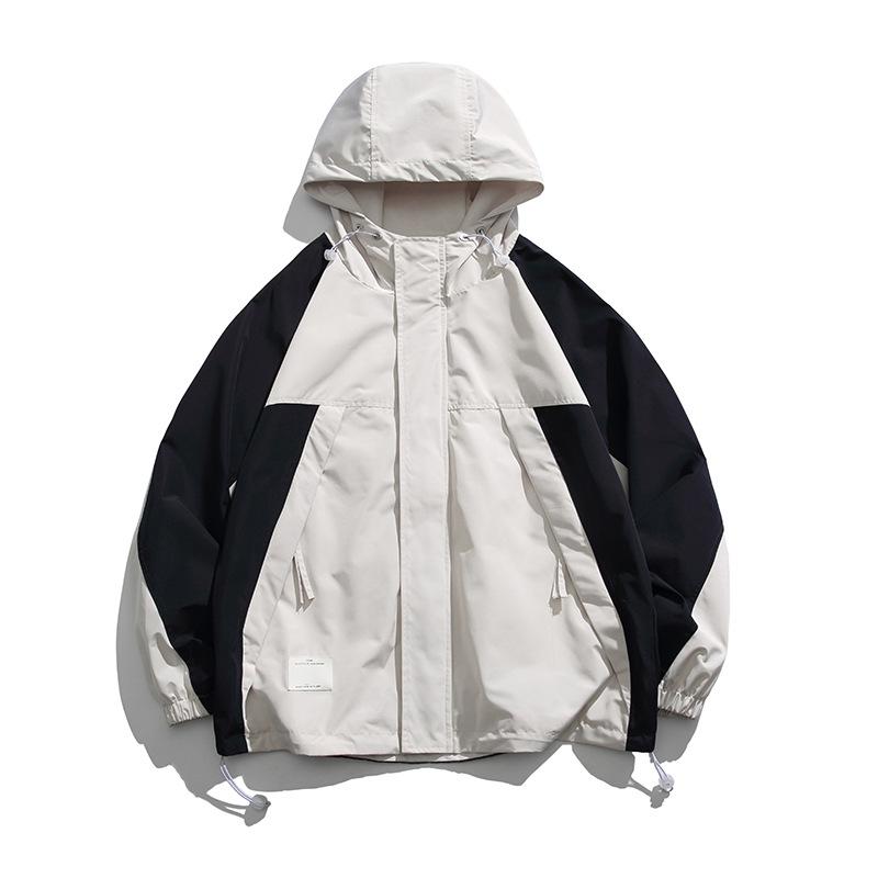 Fashion Brand Outdoor Storm Jacket Men's New Autumn Functional Wind Mountain Waterproof Hooded Jacket Couple