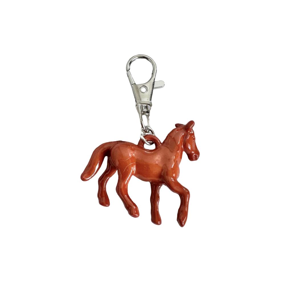 Mini Horse Pendant Keychain Creative Car Key Chain Zodiac Horse Keychain  Lover Friend