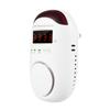Plug-in Type Carbon Monoxide Alarm CO Detector Monitor with LED Digital Display Voice Alert for