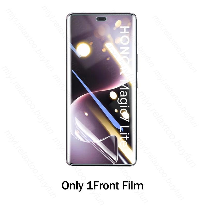 

6In1 HD Camera Glass For Honor Magic7 Lite X9c Magic7Lite Magic 7Lite 7 Light Honer X 9c 5G Cover Screen Protector Hydrogel Film Transparent&HONOR X9C