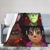 Music Band G-Gorillaz Plush Blanket Kids Adult Flannel Throw Blanket For Outdoor Warm Soft Custom DIY Quality Bedspread Gift