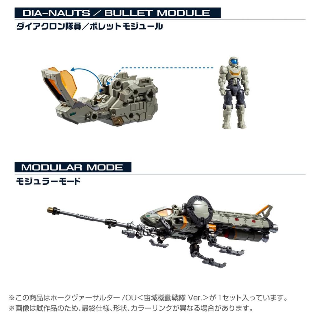 TAKARA TOMY Diaclone Hawk Mobile Squadron Action Figure T-SPARK Versalter/OU <Self-Region Ver.>