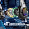 3.5mm Gaming Headset with  Directional Microphone, Over Ear Game Headset with RGB Lighting, Volume Control for Smartphone, Laptop, Desktop PC, Gami