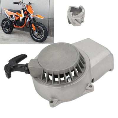 Startér s lankem Start s jádrem z hliníkové slitiny Vhodný pro 2taktní 47cc 49cc kapesní motorku Mini motorku Dirt bike