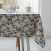 Vintage Rectangle Tablecloth Party  Tabletop Decor Wedding Table Cloth Washable Farmhouse Home Luxury Picnic Table Decoration