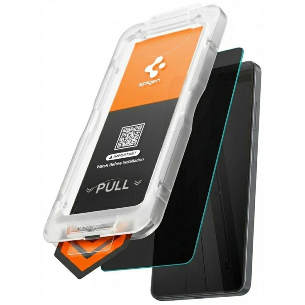 Spigen Glas.TR  EZ FIT PRO AC  Sichtschutz-Schutzglas für Samsung Galaxy S26