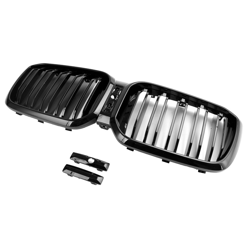Griglia Anteriore Nera Lucida Fit BMW X3 X4 G01 G02 2022 2023