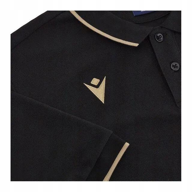 Y8155 Macron Polo RWC M22 France Capsule Homme Men's Polo Shirt L
