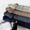 High-End Soft Loose Beard Knitted Scarf For Women In Winter With Wool Korean Style Solid Color Atmosphere Warm Scarf Shawl