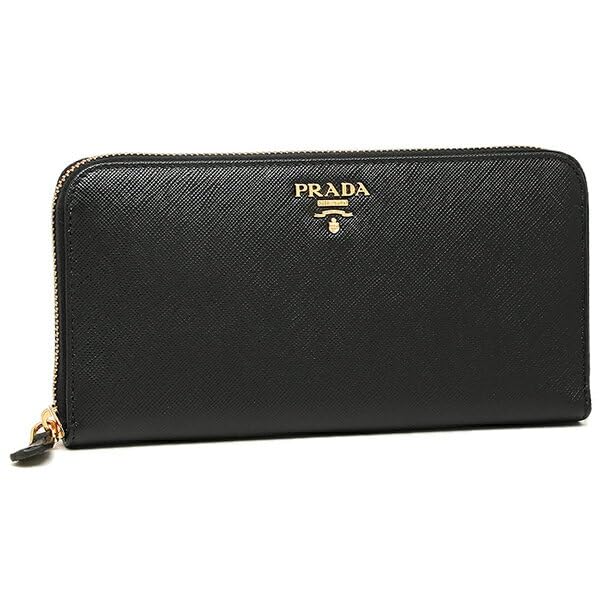 

round zipper long wallet 1ML506QWA NERO [Prada] Women s [item]