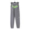 Marchio trendy americano Sp5der-555-555 felpa con stampa a stella set pantaloni produttori all'ingrosso uomo e donna