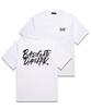 Baligeiteu Graffiti Short Sleeve T-Shirt (Bs036) White (B Type)