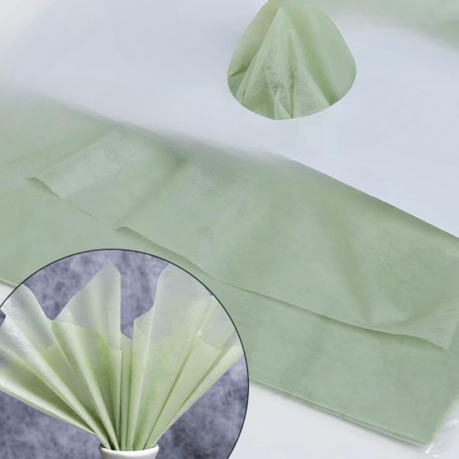 50 Stück/Set Milchbaumwolle Bündel Geschenkpapier Neues Blumenextraktion Milchbaumwollpapier Florales Auskleidungsmaterial Papier