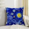 V-Van Gogh Pillowcase toon Gift Cushion Cover Bedroom Home Sofa Chair Seat Decor pillow case