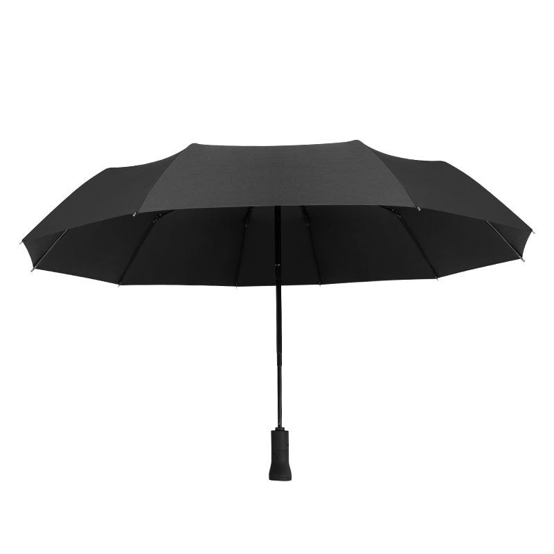 2025 new audio umbrella, fully automatic oversized umbrella, men's thickened and enlarged reinforcement, special for windproof and rainstorm
