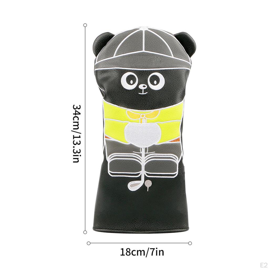 Deluxe Golf Club Head Cover for Superior Course Protection