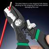 Heavy Duty 8Inch Wire Stripper And Cable Cutter With Precise Adjustment For Professional Electrical Work