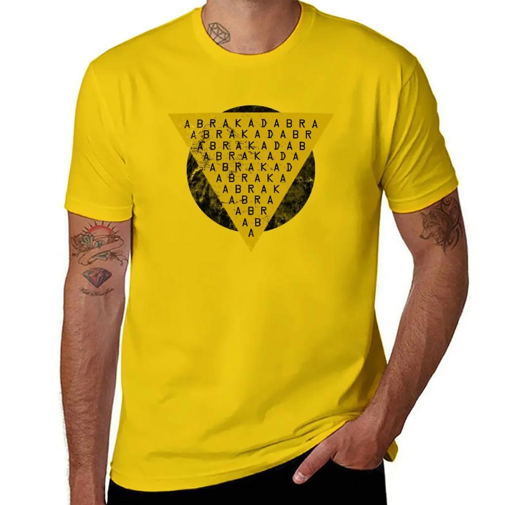 Abracadabra TShirt Aesthetic clothing quick drying t shirts men 2025 new model