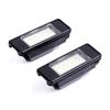 1Pair LED License Number Plate Light Canbus Error Free For Peugeot 207 CC 308 MK2 2008 208 Citroen Rear Plate Lamp