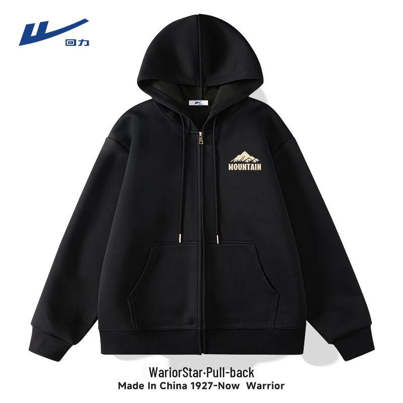 Warrior Men s Heavyweight Loose Fit Zipper Hoodie XL