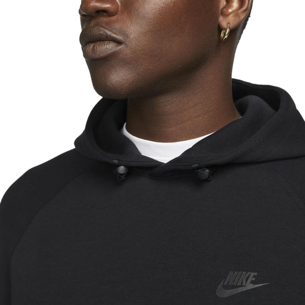 Nike Sweatshirts Men's Black Hooded Moderate Regular FB8017-010