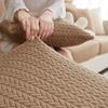 Huse elastice de perne de canapea îngroșate model Jacquard Husă de scaun pentru canapea de protecție pentru sufragerie în formă de L husă de canapea de colț